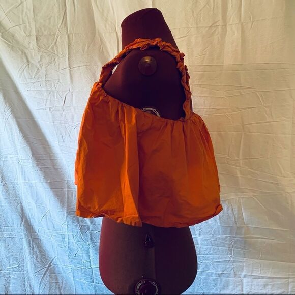 Orange Ruffled Tank from Eloquii - Picture 2 of 7